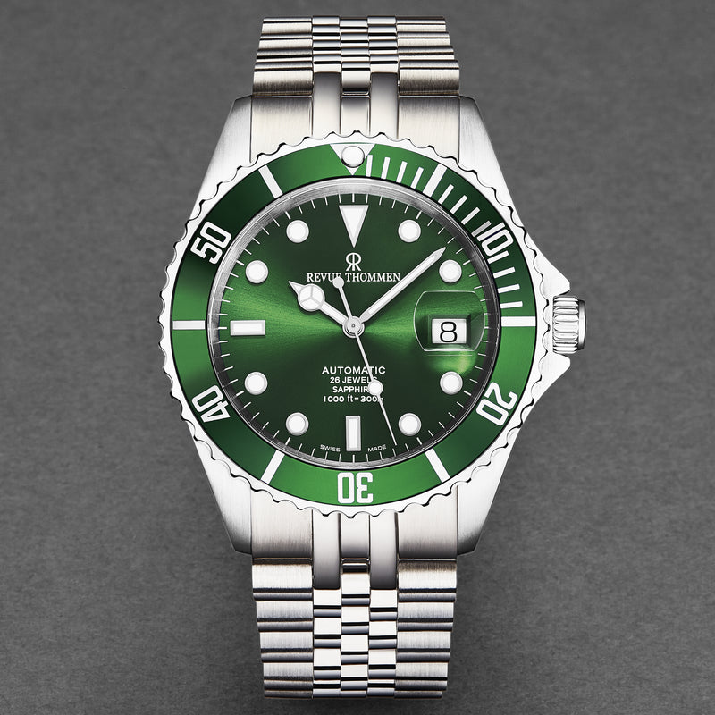 Diver 17571.2229 / Green | Green Dial