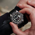 41mm OSAR-D Type I - Diver's Automatic 41mm OSAR-D ON RUBBER STRAP | Black Dial