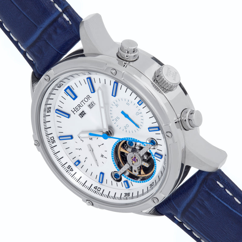 Wilhelm Blue | Silver Dial