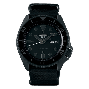 5 Sports SYX Black Dial / Black Nylon Strap Black Dial