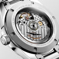 Conquest Silver/Silver Sunray Silver Dial
