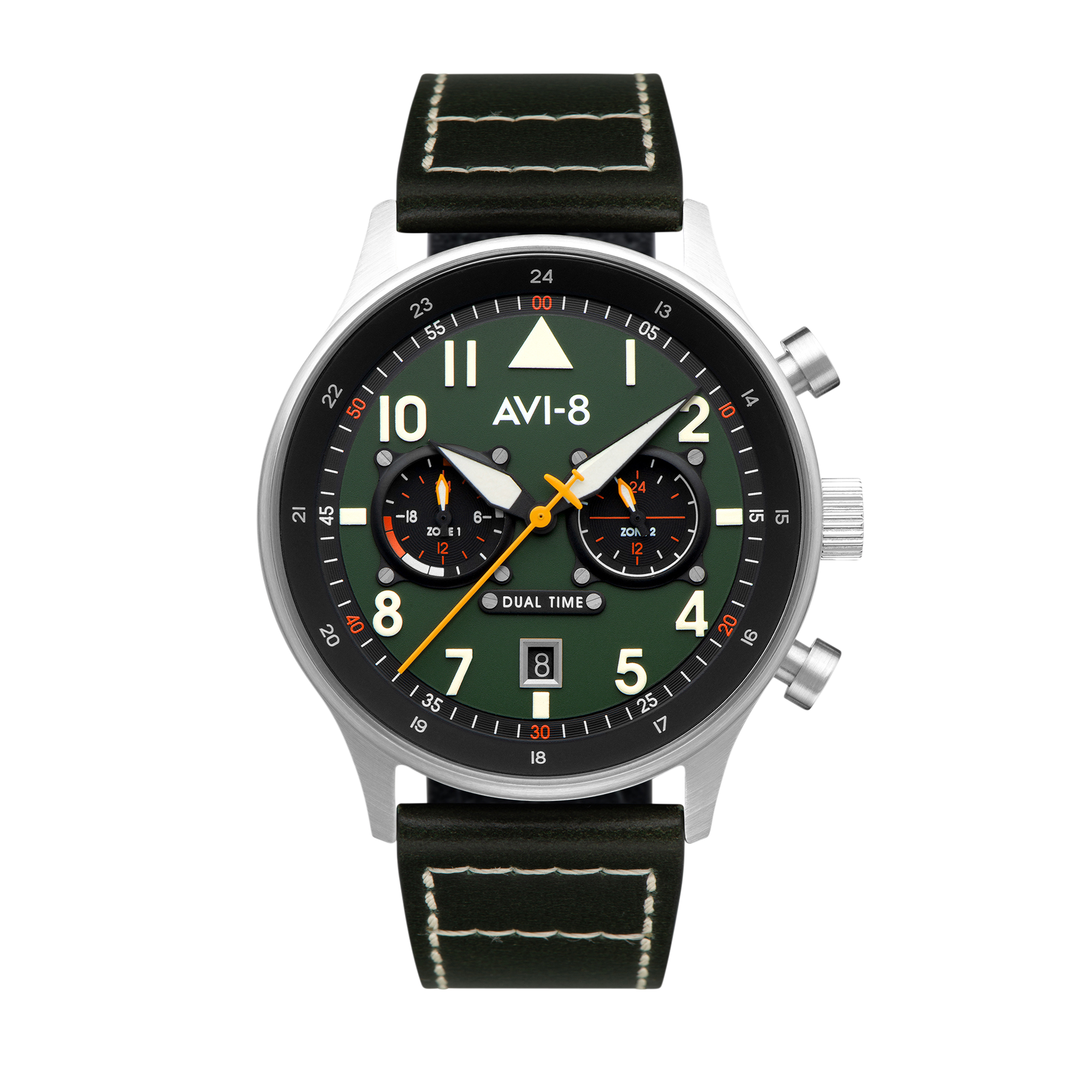 Hawker Hurricane Carey Dual Time Merville | Green Dial