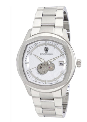 AEQUILUX SILVER TONE/WHITE | White Dial