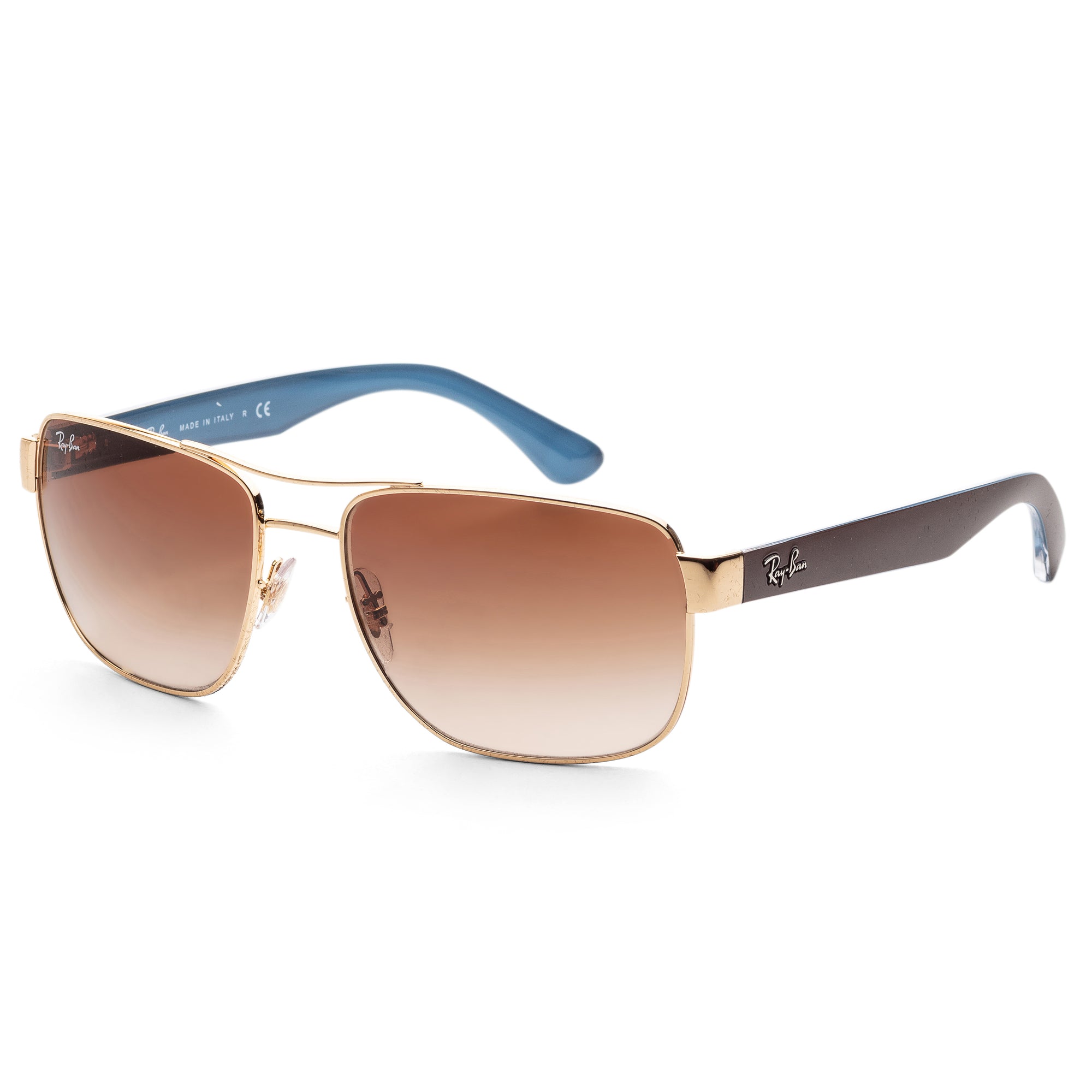 High Street Gold Frame, Brown Gradient Lens |  Dial