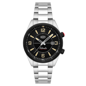 Ascensus Automatic Black / Stainless Steel | Black Dial