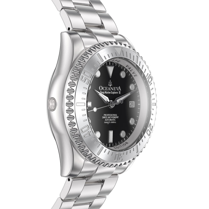 Deep Marine Explorer III – Black Dial