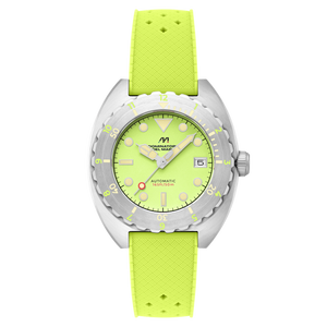 Amalfi Automatic Green / Green Silicone Green Dial
