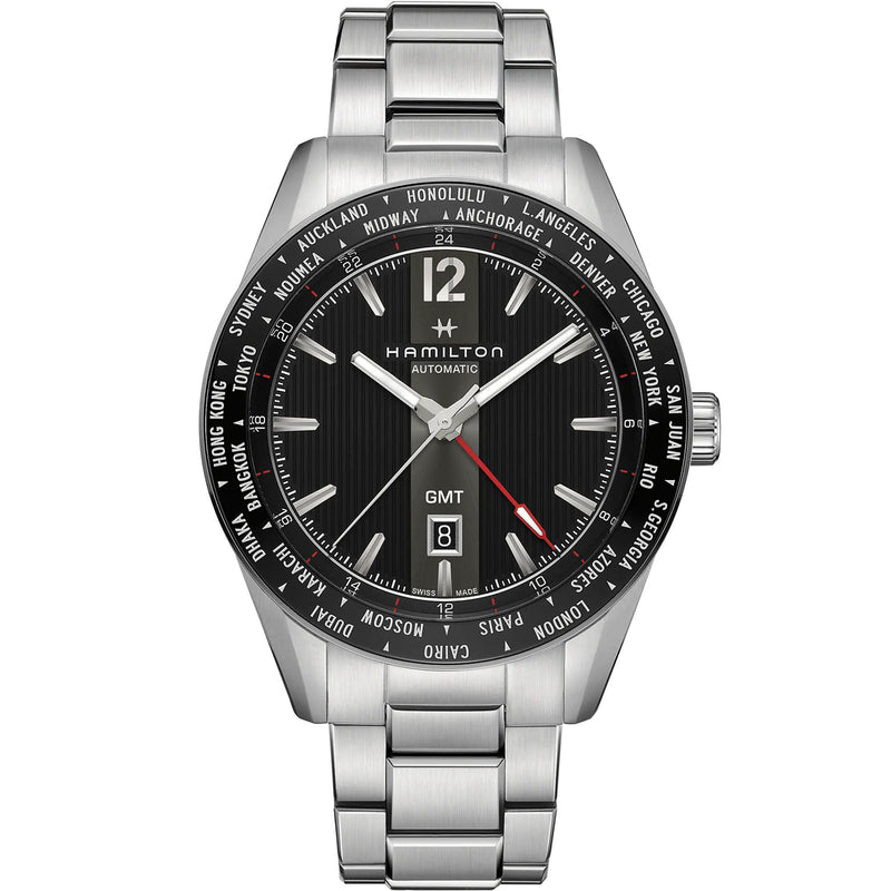 Broadway Silver/SS | Black Dial