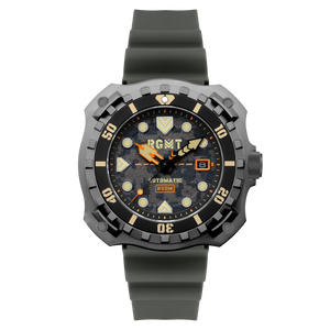 Minesweep Automatic Black  Camo / Silicone
