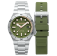 Boettger Diver Limited Edition Automatic Khaki | Khaki Dial
