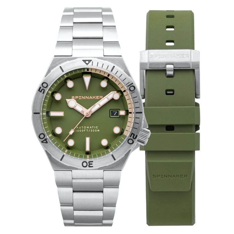 Boettger Diver Limited Edition Automatic Khaki | Khaki Dial