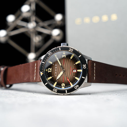 Cross Cross Baskerville Quartz Brown / Brown Leather | | CR9064-04