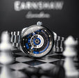 Staunton Chess Set Automatic Limited Edition Blue / Stainless Steel | Blue Dial