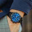 THE ALTITUDE - MATTE BLACK/COB | Blue Dial