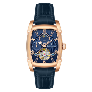 Heritage Kensington Multifunction Automatic Blue / Blue Leather | Blue Dial