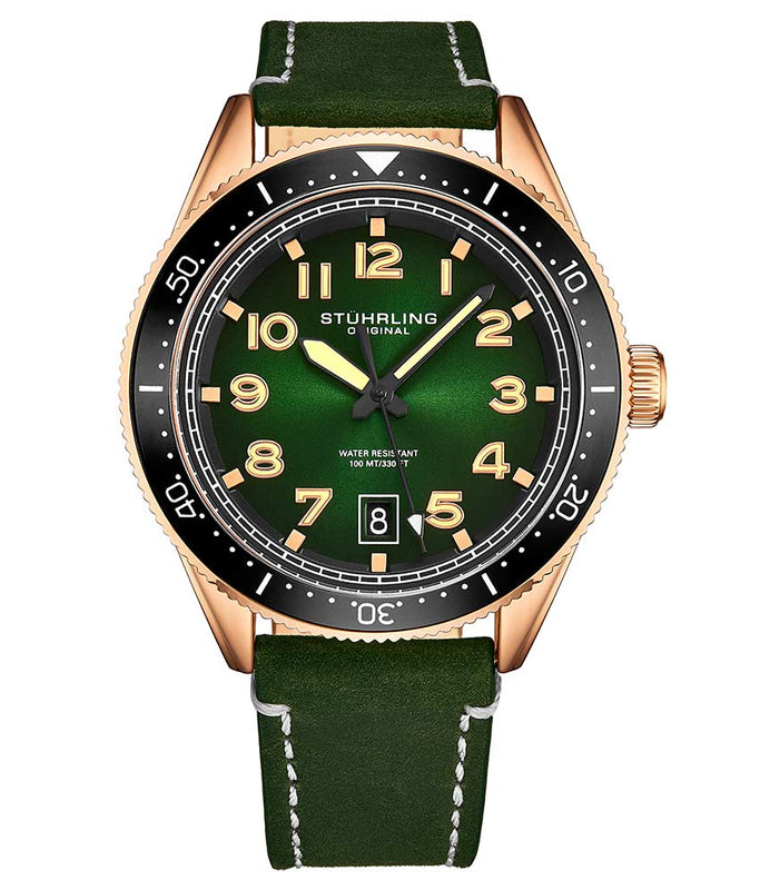 Monaco Green Dial/ Green Leather | Green Dial