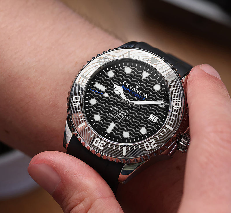 Deep Marine Explorer VI 6000m Grade 5 Titanium 6000m/BlackDial | Black Dial