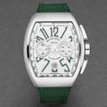 Vanguard 45CCWHTGRN / White | White Dial
