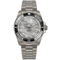 Titanim Deep Marine Explorer II Black Bezel | Grey Stone Dial