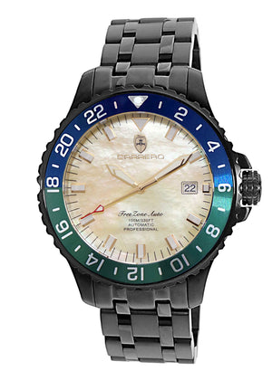 TIME BOLD- X3 BLUE/GREEN - GOLD Yellow Dial