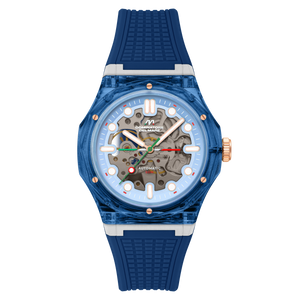 Ravello Automatic Blue / Silicone | Blue Dial