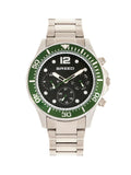 Pegasus Green/Silver | Black Dial