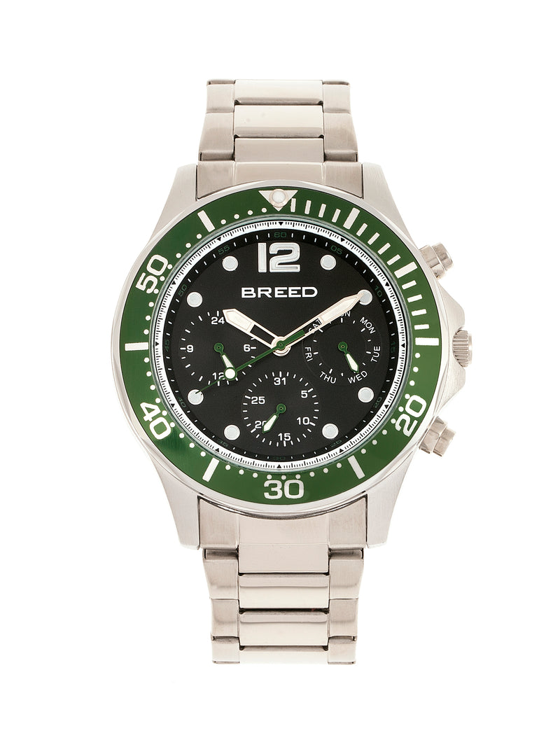 Pegasus Green/Silver | Black Dial