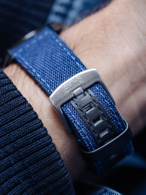 Cordura Straps Blue / Canvas