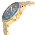 Hudson Yards Swiss Made SW200 Automatic Diver watch, Ceramic Rotating bezel, helium valve | Blue Dial