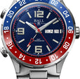 Roadmaster Marine GMT (Blue / Titanium) | Black Dial