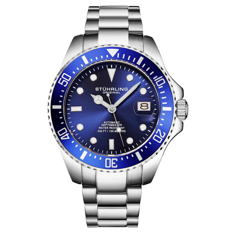 DEPTHMASTER 42MM DIVER Blue/Stainless Steel | Blue Dial