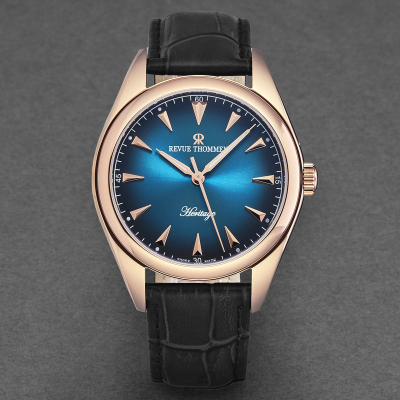 Heritage 21010.2565 / Blue | Blue Dial