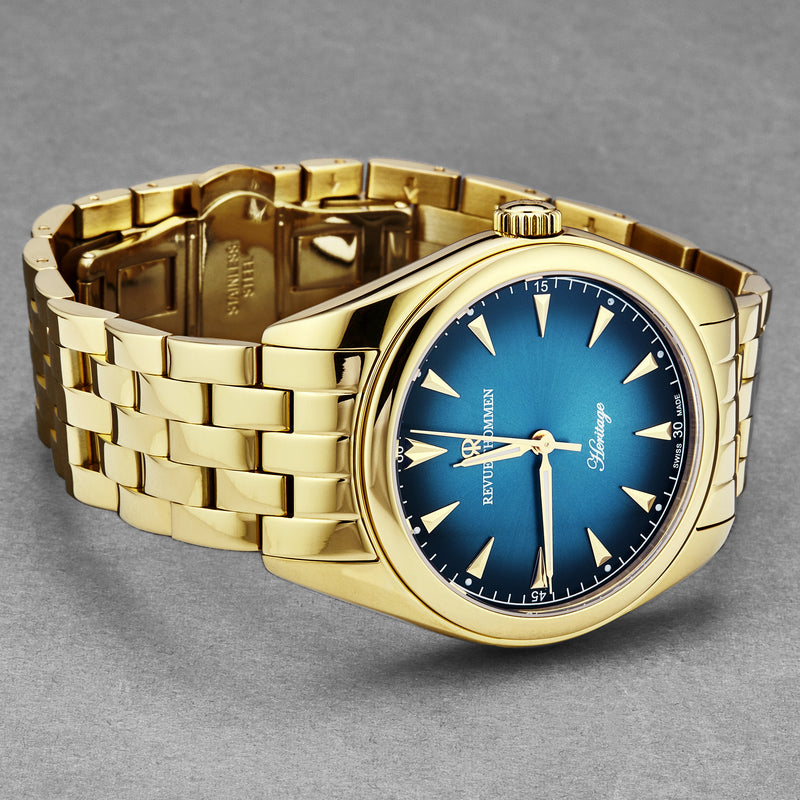 Heritage 21010.2115 / Blue | Blue Dial