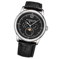 Symphony Black/Leather/Black Dial/Silver Case 898.02 | Black Dial