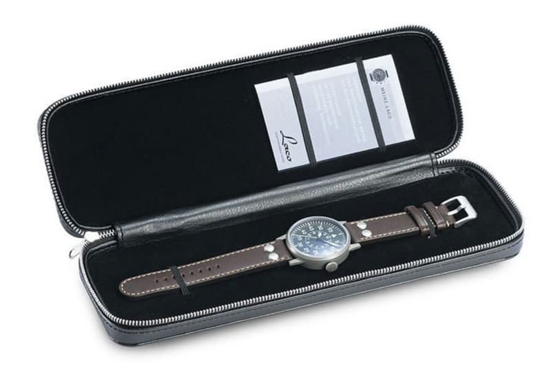 Paderborn Pilot Watch Original 42mm Automatic Black Dial