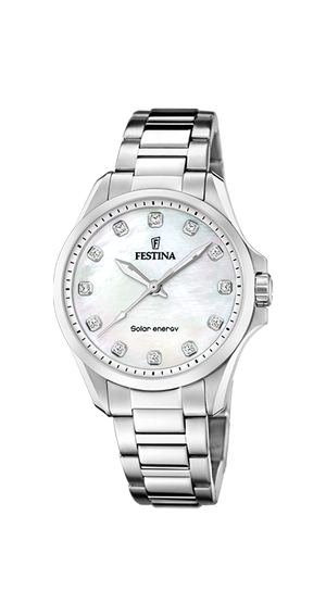 Solar Energy Mother Of Pearl / Stainless Steel