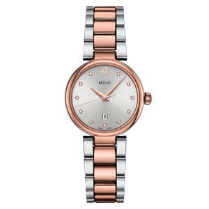 BARONCELLI II DONNA QUARTZ Silver/Gold/SS | Silver Dial