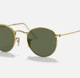 ROUND FLAT LENSES MENS / ARISTA - CRYSTAL GREEN |  Dial
