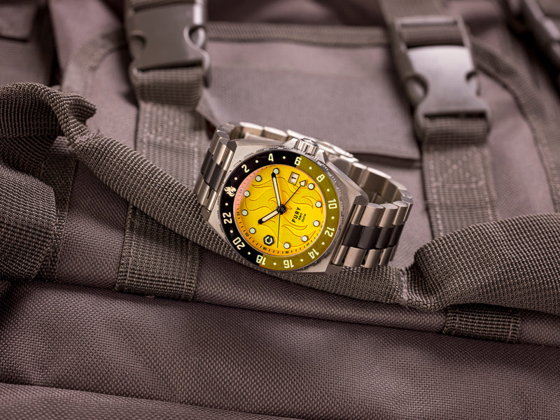 Fury GMT Yellow Mellow | Yellow Dial