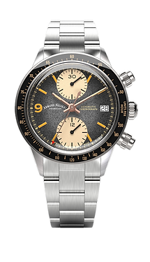 VS1 Black/Stainless Steel | Black Dial