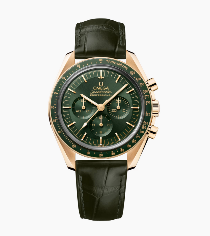 Speedmaster Moonshine 42mm Green / Gold |  Dial