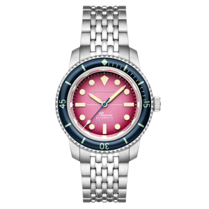 Fleuss 40 Automatic Purple / Stainless Steel Purple Dial