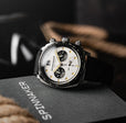 Hull Chronograph White / Leather | White Dial