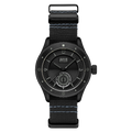 Airmaster Sector Meca-Quartz Black / Nylon | Black Dial