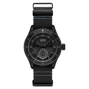 Airmaster Sector Meca-Quartz Black / Nylon | Black Dial