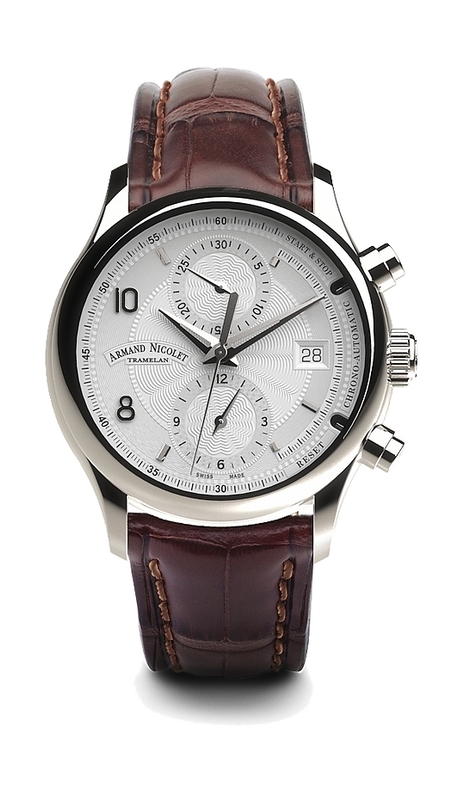 M02-4 Silvered/Leather | Silver Dial