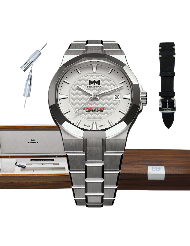 Evolution | White Dial