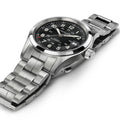 KHAKI FIELD Black / Stainless Steel Black Dial