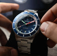 SCILLA AUTOMATIC BLUE / STAINLESS STEEL | Blue Dial