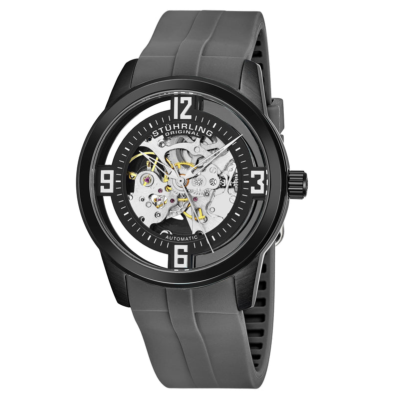 Legacy Gray/Black Rubber | Skeleton Dial